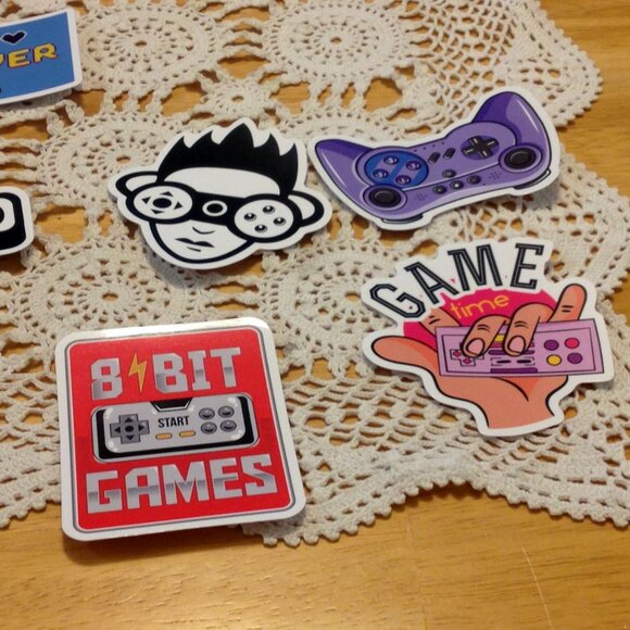 Video Gamer stickers for tablets, laptop, lockers, crafts, scrapbookng - Picture 5 of 7